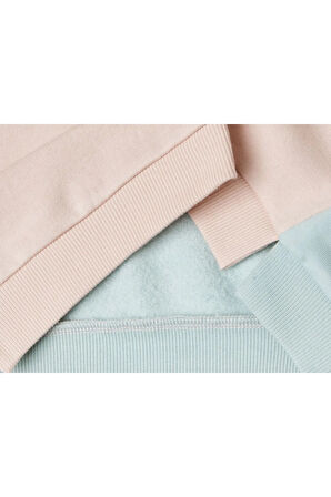 United Colors Of Benetton Kadın / Kız Pembe Sweatshırt (Model Kodu: 39M2G10Gm )