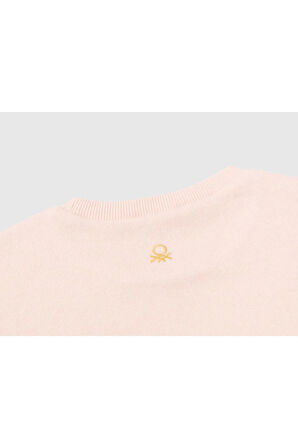United Colors Of Benetton Kadın / Kız Pembe Sweatshırt (Model Kodu: 124A39M2G10Gd )