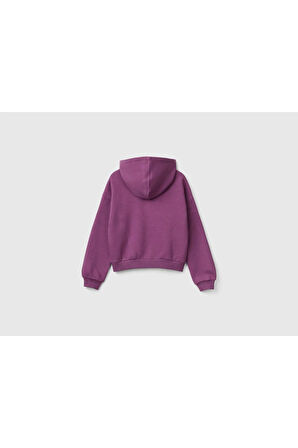 United Colors Of Benetton Kadın / Kız Pembe Sweatshırt (Model Kodu: 39M2C203W )
