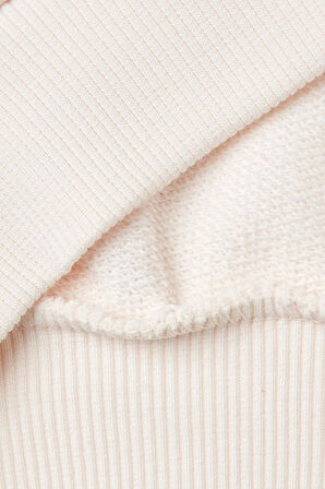 Kız Çocuk Sweatshirt - Ekru | 7-8