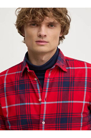 United Colors Of Benetton Erkek Kırmızı Gömlek (Model Kodu: 124A5Tcruq04X )