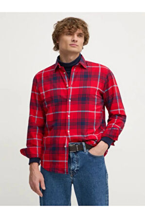 United Colors Of Benetton Erkek Kırmızı Gömlek (Model Kodu: 124A5Tcruq04X )