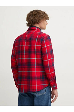 United Colors Of Benetton Erkek Kırmızı Gömlek (Model Kodu: 124A5Tcruq04X )