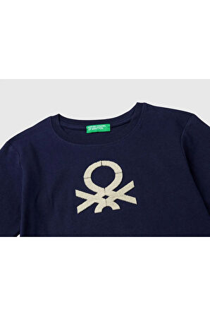 United Colors Of Benetton Erkek Hardal Sarısı Tişört (Model Kodu: 3Atng10G7 )