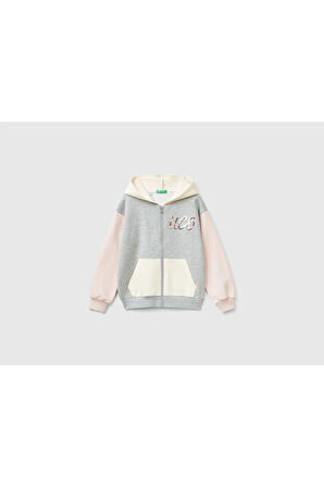 United Colors Of Benetton Kadın / Kız Lila Sweatshırt (Model Kodu: 39M2C504F )