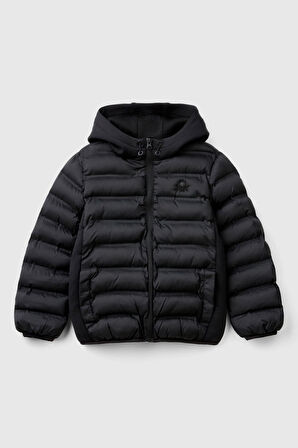 Erkek Çocuk Mont - Siyah | 7-8