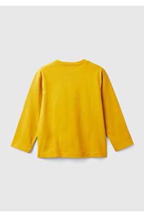 United Colors Of Benetton Erkek Ekru Tişört (Model Kodu: 3Atng10G7 )