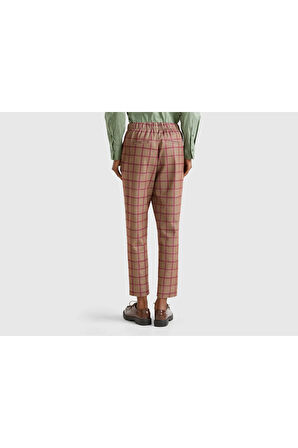 United Colors Of Benetton Kadın / Kız Kahverengi Pantolon (Model Kodu: 4Gevdf01U )