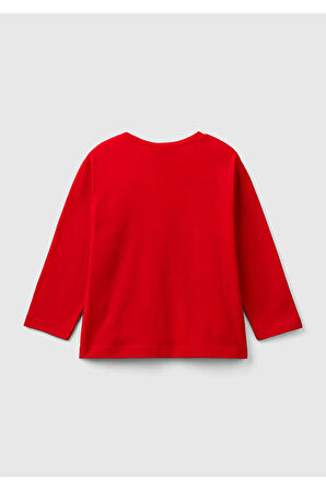United Colors Of Benetton Erkek Ekru Tişört (Model Kodu: 3Atng10G1 )