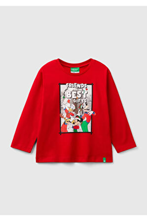 United Colors Of Benetton Erkek Haki Tişört (Model Kodu: 3Atng10G1 )