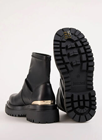 Just Cavalli Deri Siyah Kadın Bot 77RA3S95ZS984899