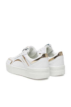 Kadın Jc Sneaker - Beyaz/Altın | 36