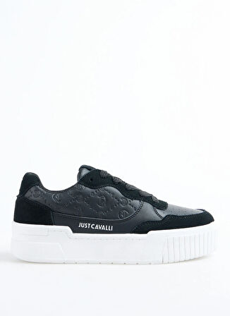 Siyah Kadın Deri Sneaker 78RA3ST3