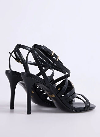 Just Cavalli Topuklu Sandalet, 40, Siyah