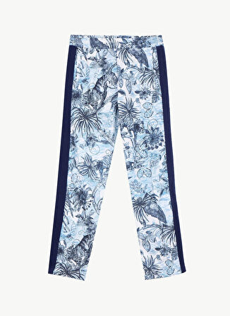 Just Cavalli Lastikli Bel Normal Paça Normal Mavi Erkek Pantolon 78PM361 STRANGE JUNGLE