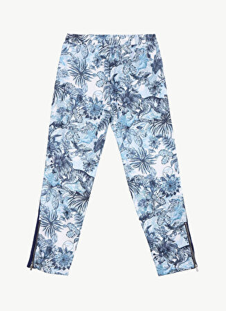 Just Cavalli Lastikli Bel Normal Paça Normal Mavi Erkek Pantolon 78PM361 STRANGE JUNGLE