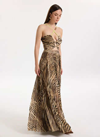 Just Cavalli Kahve Kadın Elbise 78PAO934