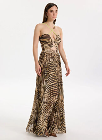 Just Cavalli Kahve Kadın Elbise 78PAO934