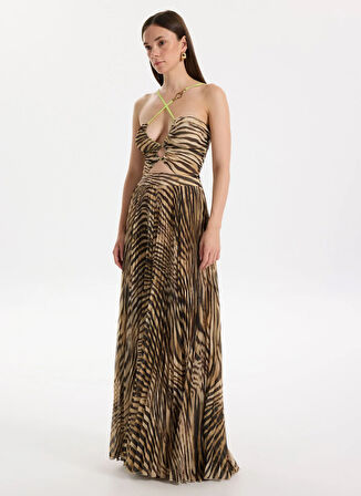 Just Cavalli Kahve Kadın Elbise 78PAO934