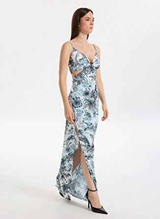 Just Cavalli Koyu Mavi Kadın Elbise 78PAO958