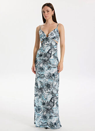 Just Cavalli Koyu Mavi Kadın Elbise 78PAO958