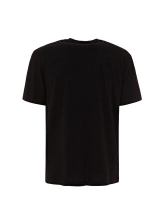 Just Cavalli Bisiklet Yaka Siyah Erkek T-Shirt 79OAHE13