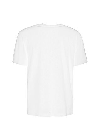 Just Cavalli Bisiklet Yaka Beyaz Erkek T-Shirt 79OAHE13