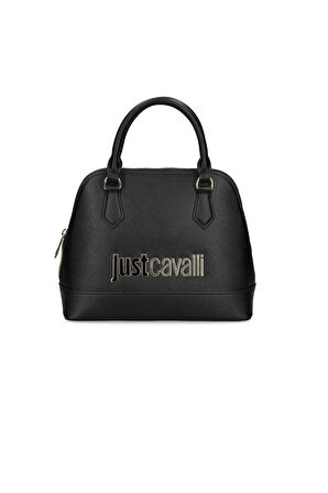 Kadın Just Cavalli Logolu El Çantası - Siyah | undefined