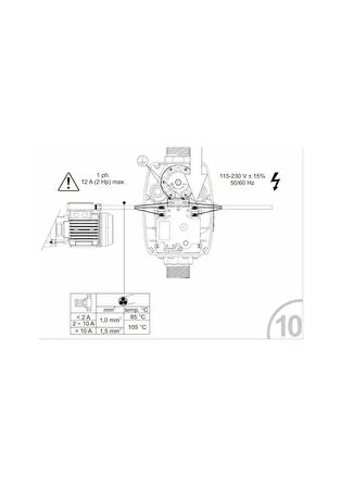 Italtecnica Brio Hidromat - 2 Hp Otomatik Basınç Kontrol Cihazı - İtalyan