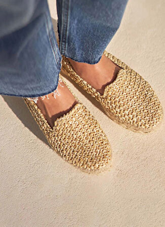 Manebi Kahve Kadın Espadril V 2.7 D0