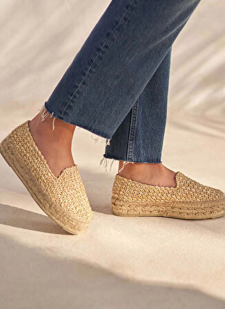 Manebi Kahve Kadın Espadril V 2.7 D0