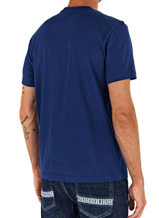 Bikkembergs Mavi Erkek T-Shirt C 4 101 3G