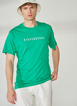 Bikkembergs Yeşil Erkek T-Shirt C 4 114 25