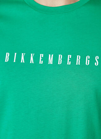 Bikkembergs Yeşil Erkek T-Shirt C 4 114 25