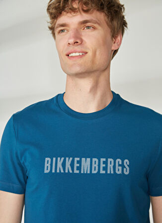 Bikkembergs Turkuaz Erkek T-Shirt C 4 101 2S