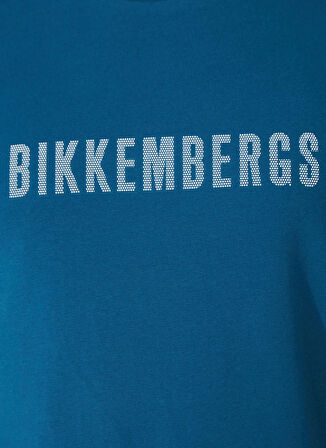 Bikkembergs Turkuaz Erkek T-Shirt C 4 101 2S