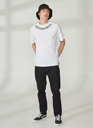 Bikkembergs Beyaz Erkek T-Shirt C 4 149 01
