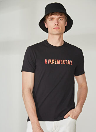 Bikkembergs Siyah Erkek T-Shirt C 4 101 3H