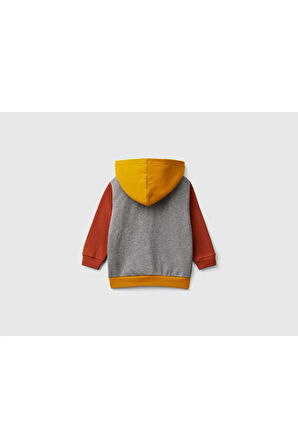 United Colors Of Benetton Erkek Gri Sweatshırt (Model Kodu: 124A3Eb5G503E )