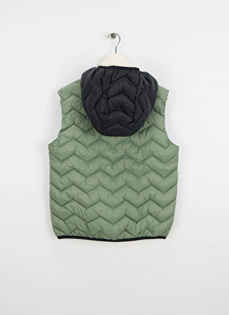 Benetton Nakışlı Haki Erkek Çocuk Yelek 2TWDCJ00R