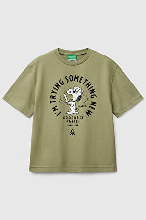 United Colors Of Benetton Erkek Çocuk T Shirt 3X1SC10NI