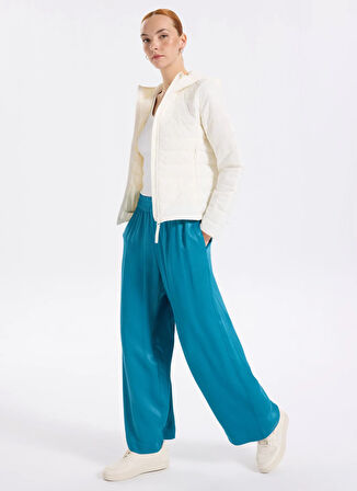 Benetton Krem Kadın Mont 2TWDDN07O