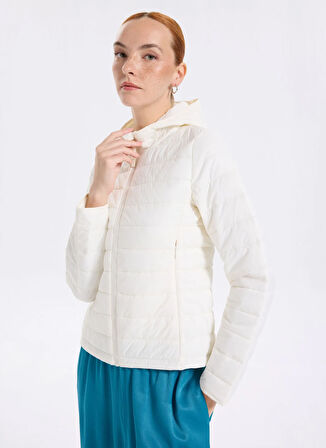 Benetton Krem Kadın Mont 2TWDDN07O