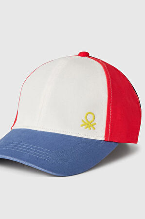 United Colors of Benetton Çocuk Cap Şapka Mavi 6L1EGA015