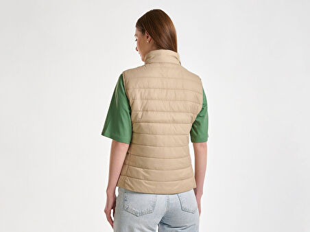 Benetton Kadın Vizon Yelek