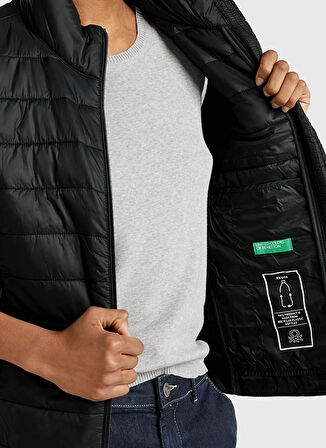 Benetton Siyah Kadın Yelek 2TWDDJ00V