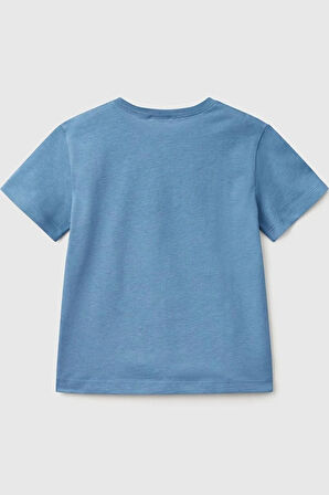 United Colors of Benetton Erkek Çocuk T shirt A.Mavi 3I1XG10HT