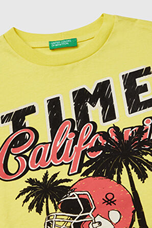 United Colors Of Benetton Erkek Çocuk T Shirt 3I1XC10O4