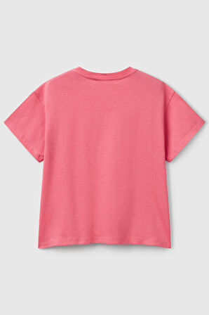 United Colors Of Benetton Kız Çocuk T Shirt 3I1XC10NY