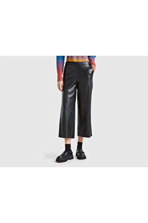 United Colors Of Benetton Kadın / Kız Siyah Pantolon (Model Kodu: 124A4Ivrdf084 )